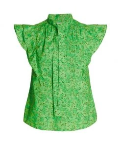 Derek Lam 10 Crosby Nora Ruffle Blouse