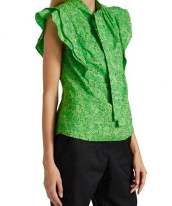 Derek Lam 10 Crosby Nora Ruffle Blouse -HERMÈS And Derek Lam 10 Crosby Sales unnamed file 1005