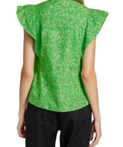 Derek Lam 10 Crosby Nora Ruffle Blouse -HERMÈS And Derek Lam 10 Crosby Sales unnamed file 1006