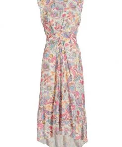 Derek Lam 10 Crosby Kris Printed Cotton Midi Dress