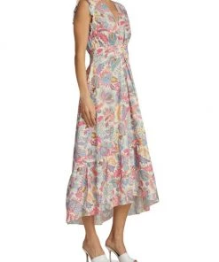 Derek Lam 10 Crosby Kris Printed Cotton Midi Dress -HERMÈS And Derek Lam 10 Crosby Sales unnamed file 1032