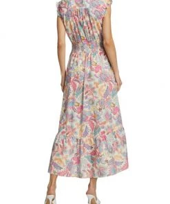 Derek Lam 10 Crosby Kris Printed Cotton Midi Dress -HERMÈS And Derek Lam 10 Crosby Sales unnamed file 1033