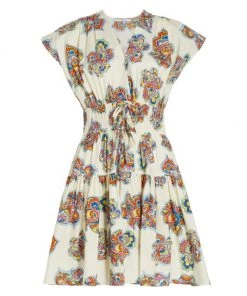 Derek Lam 10 Crosby Tora V-Neck Dress