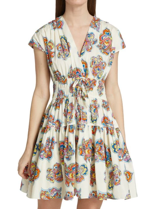 Derek Lam 10 Crosby Tora V-Neck Dress 5 Derek Lam 10 Crosby Tora V-Neck Dress - Image 3