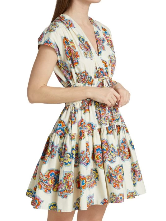 Derek Lam 10 Crosby Tora V-Neck Dress 6 Derek Lam 10 Crosby Tora V-Neck Dress - Image 4