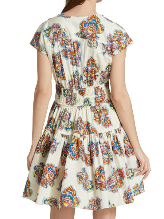 Derek Lam 10 Crosby Tora V-Neck Dress 7 Derek Lam 10 Crosby Tora V-Neck Dress - Image 5