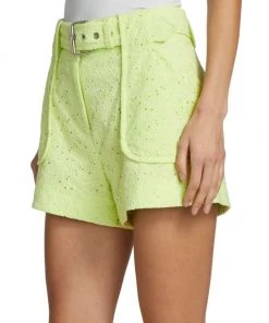 Derek Lam 10 Crosby Monterey Belted Eyelet Shorts -HERMÈS And Derek Lam 10 Crosby Sales unnamed file 1096