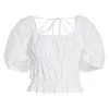 Derek Lam 10 Crosby Elora Cotton Puff-Sleeve Blouse -HERMÈS And Derek Lam 10 Crosby Sales unnamed file 1100