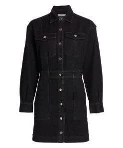 Derek Lam 10 Crosby Lyla Utility Denim Dress