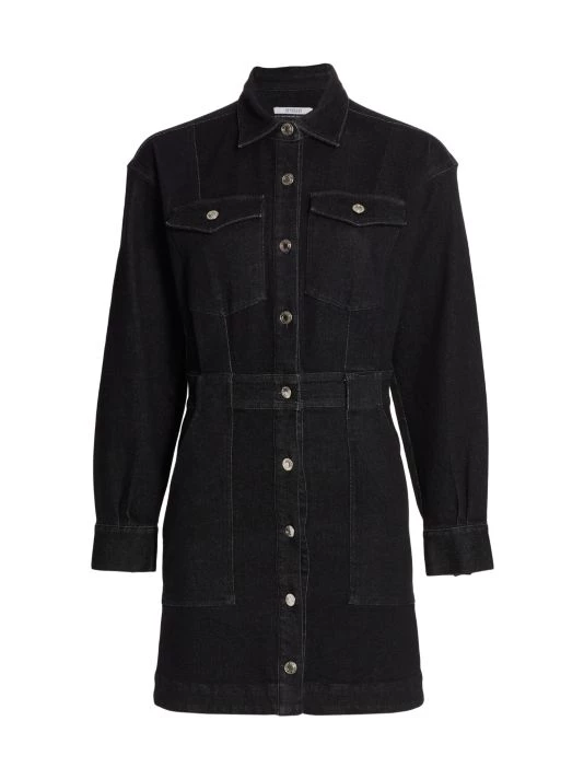 Derek Lam 10 Crosby Lyla Utility Denim Dress 3 Derek Lam 10 Crosby Lyla Utility Denim Dress