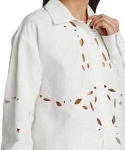 Derek Lam 10 Crosby Brielle Eyelet Button-Front Blouse -HERMÈS And Derek Lam 10 Crosby Sales unnamed file 1119
