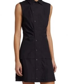 Derek Lam 10 Crosby Satina Cotton Fit-&-Flare Shirtdress -HERMÈS And Derek Lam 10 Crosby Sales unnamed file 1145
