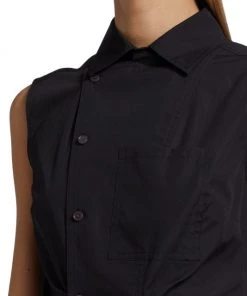 Derek Lam 10 Crosby Satina Cotton Fit-&-Flare Shirtdress -HERMÈS And Derek Lam 10 Crosby Sales unnamed file 1147