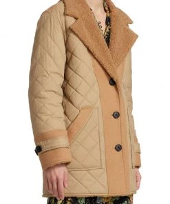 Derek Lam 10 Crosby Amelie Faux Shearling Quilted Reversible Jacket -HERMÈS And Derek Lam 10 Crosby Sales unnamed file 1152