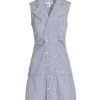Derek Lam 10 Crosby Striped Cotton-Blend Shirtdress Pink White -HERMÈS And Derek Lam 10 Crosby Sales unnamed file 1157