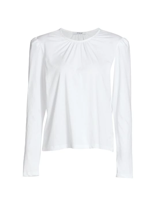 Derek Lam 10 Crosby Kary Long Puff-Sleeve T-Shirt 3 Derek Lam 10 Crosby Kary Long Puff-Sleeve T-Shirt