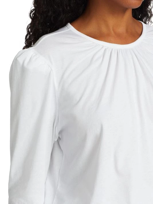 Derek Lam 10 Crosby Kary Long Puff-Sleeve T-Shirt 8 Derek Lam 10 Crosby Kary Long Puff-Sleeve T-Shirt - Image 6