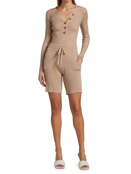 Derek Lam 10 Crosby Lolli Silk-Cashmere Blend Shorts 4 Derek Lam 10 Crosby Lolli Silk-Cashmere Blend Shorts - Image 2