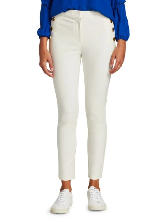 Derek Lam 10 Crosby Kelis Straight-Leg Sailor Pants White 5 Derek Lam 10 Crosby Kelis Straight-Leg Sailor Pants White - Image 3