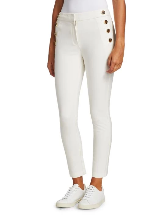 Derek Lam 10 Crosby Kelis Straight-Leg Sailor Pants White 6 Derek Lam 10 Crosby Kelis Straight-Leg Sailor Pants White - Image 4