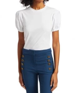 Derek Lam 10 Crosby Eva Puff-Sleeve Cotton T-Shirt -HERMÈS And Derek Lam 10 Crosby Sales unnamed file 1203