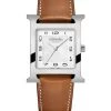 HERMÈS Heure H 30.5MM Stainless Steel & Leather Strap Watch -HERMÈS And Derek Lam 10 Crosby Sales unnamed file 279