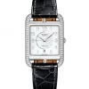 HERMÈS Cape Cod Stainless Steel, Diamond & Alligator Strap Watch