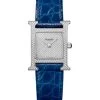 HERMÈS Heure H 21MM Stainless Steel, Full Diamond Pavé & Alligator Strap Watch -HERMÈS And Derek Lam 10 Crosby Sales unnamed file 326