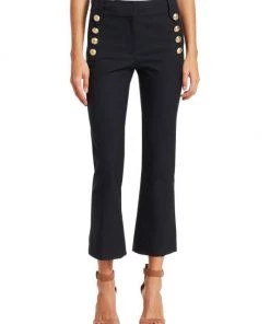 Derek Lam 10 Crosby Robertson Crop Flare Pants Midnight -HERMÈS And Derek Lam 10 Crosby Sales unnamed file 459