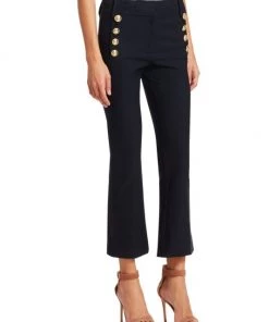 Derek Lam 10 Crosby Robertson Crop Flare Pants Midnight -HERMÈS And Derek Lam 10 Crosby Sales unnamed file 460