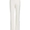 Derek Lam 10 Crosby Tesse Snap-Leg Flared Pants Black