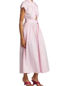 Derek Lam 10 Crosby Celeste Wrap-Front Cutout Midi-Dress -HERMÈS And Derek Lam 10 Crosby Sales unnamed file 523