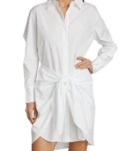 Derek Lam 10 Crosby Charlotte Tie-Waist Shirt Dress -HERMÈS And Derek Lam 10 Crosby Sales unnamed file 540
