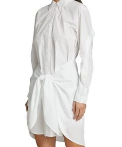 Derek Lam 10 Crosby Charlotte Tie-Waist Shirt Dress -HERMÈS And Derek Lam 10 Crosby Sales unnamed file 541