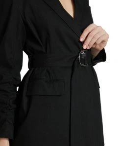 Derek Lam 10 Crosby Harrison Belted Gathered-Sleeve Blazer -HERMÈS And Derek Lam 10 Crosby Sales unnamed file 558