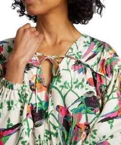 Derek Lam 10 Crosby Breanna Long-Sleeve Tie Top -HERMÈS And Derek Lam 10 Crosby Sales unnamed file 633