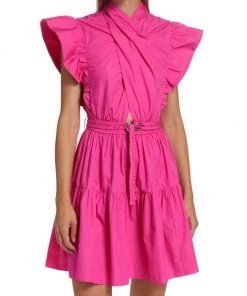 Derek Lam 10 Crosby Finn Ruffle Wrap Dress -HERMÈS And Derek Lam 10 Crosby Sales unnamed file 651
