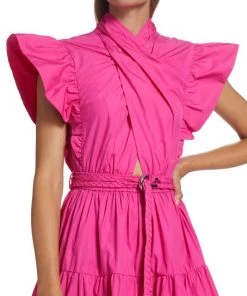 Derek Lam 10 Crosby Finn Ruffle Wrap Dress -HERMÈS And Derek Lam 10 Crosby Sales unnamed file 654