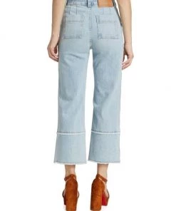 Derek Lam 10 Crosby Zuri Wide-Leg Ankle-Crop Jeans -HERMÈS And Derek Lam 10 Crosby Sales unnamed file 660