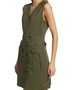 Derek Lam 10 Crosby Elena Utilitarian Mini Dress -HERMÈS And Derek Lam 10 Crosby Sales unnamed file 673