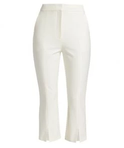 Derek Lam 10 Crosby Bianca Split Ankle-Crop Pants Soft White -HERMÈS And Derek Lam 10 Crosby Sales unnamed file 691