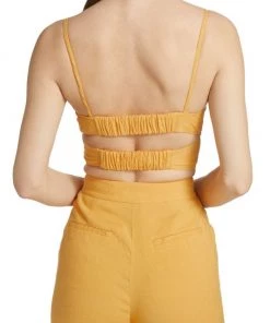Derek Lam 10 Crosby Gianna Wrap Crop Top -HERMÈS And Derek Lam 10 Crosby Sales unnamed file 740