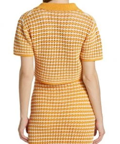 Derek Lam 10 Crosby Merlin Knit Polo Top -HERMÈS And Derek Lam 10 Crosby Sales unnamed file 754