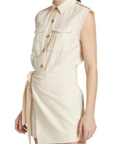 Derek Lam 10 Crosby Giselle Linen-Blend Minidress -HERMÈS And Derek Lam 10 Crosby Sales unnamed file 771
