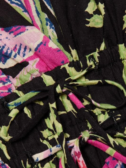 Derek Lam 10 Crosby Tora V-Neck Drawstring Minidress 9 Derek Lam 10 Crosby Tora V-Neck Drawstring Minidress - Image 7