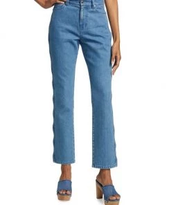 Derek Lam 10 Crosby Paloma Wavy-Seam High-Rise Slim-Fit Jeans -HERMÈS And Derek Lam 10 Crosby Sales unnamed file 803