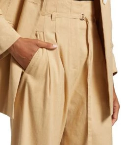 Derek Lam 10 Crosby Sergio High-Waisted Wide-Leg Pants -HERMÈS And Derek Lam 10 Crosby Sales unnamed file 813