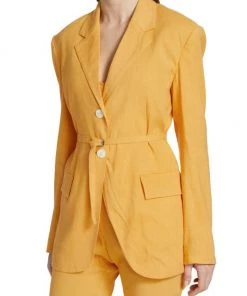 Derek Lam 10 Crosby Genesis Belted Blazer -HERMÈS And Derek Lam 10 Crosby Sales unnamed file 832
