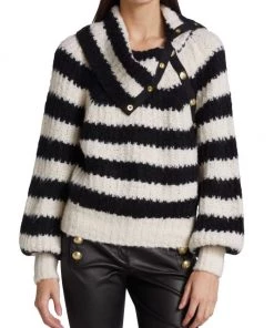 Derek Lam 10 Crosby Astra Asymmetric-Button Turtleneck Sweater -HERMÈS And Derek Lam 10 Crosby Sales unnamed file 873