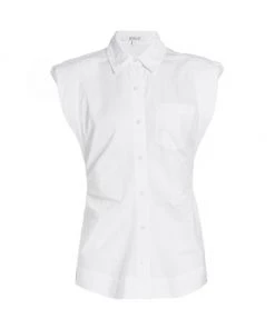 Derek Lam 10 Crosby Ivy Button-Front Shirt